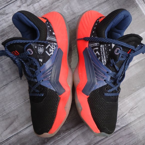 SIZE 4.5. Adidas Donovan Mitchell DON Issue 1 big kids basketball sneakers shoes - Picture 7 of 16